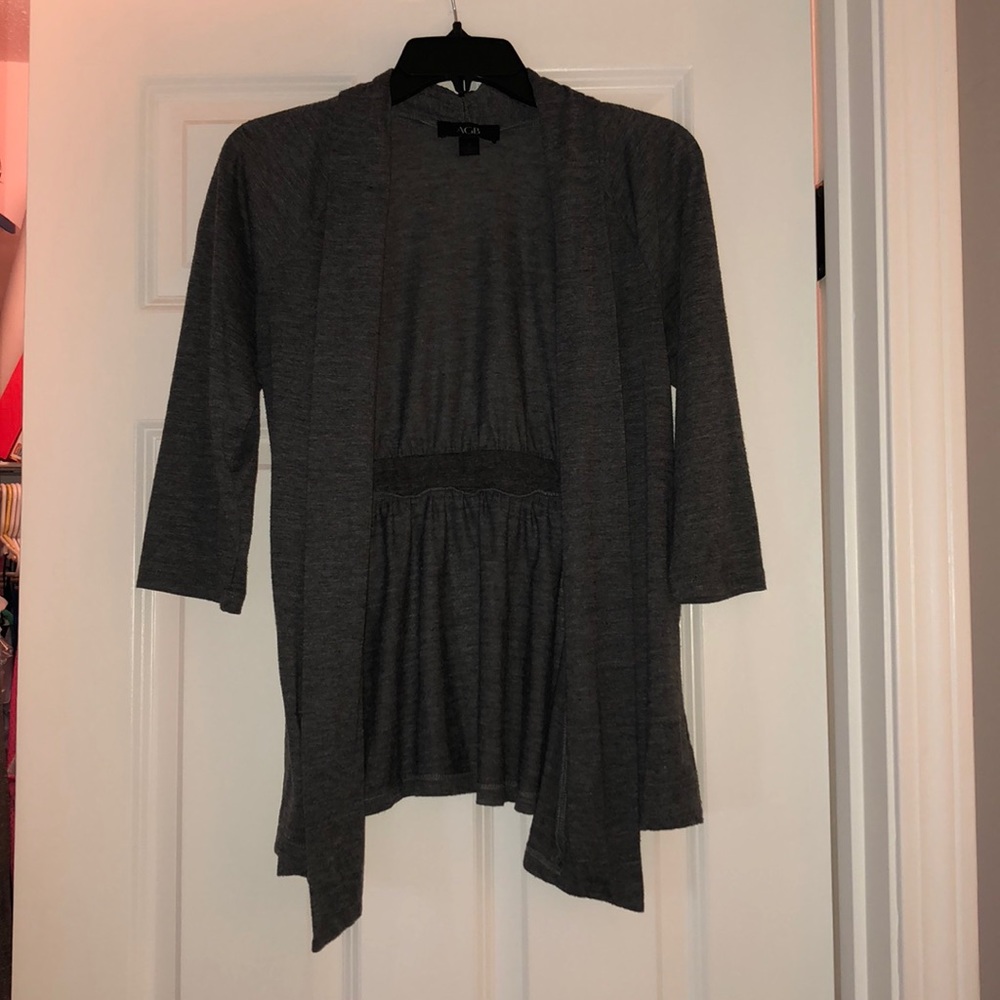 Grey Cardigan